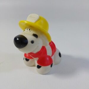 Little Tikes Dalmatian Fireman Dog Figure‎ Toy Figurine Puppy